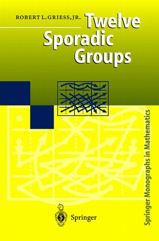 Cover of Griess's 'Twelve Sporadic Groups'